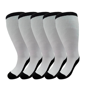 Chaussettes de yoga pour hommes en spandex/polyester, de haute qualité, tendance, avec logo personnalisé, respirantes, écologiques, douces, tricotées, pour le sport et l'athlétisme - Product Image 2
