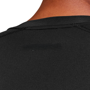 Chemise de compression à manches longues pour homme, coupe ajustée, anti-transpiration, pour entraînement, gym, sport, sous-vêtement technique, noir - Product Image 6