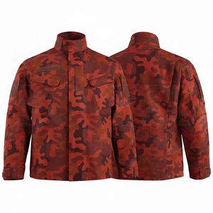 All Over Printed <b>Camo</b> Design Pattern Utility <b>Jacket</b> <b>For</b> Unisex Outdoor Stand Collar Long Sleeve Winter All Season Comfort Coats - Product Image 4