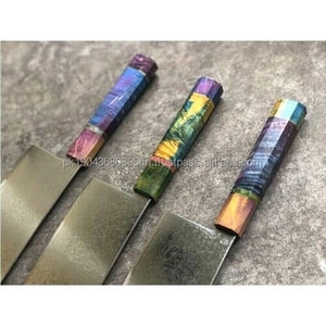 Eco-Friendly Customized Damascus Steel Handmade Cleaver Chef <b>Knife</b> for Camping Hunting Slicing Cooking - Product Image 5