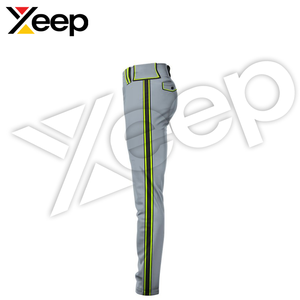 Pantalon de baseball en polyester personnalisé pour homme XEEP XC-BBU-31, imprimé par transfert thermique, manches courtes, respirant, coupe athlétique performante - Product Image 3