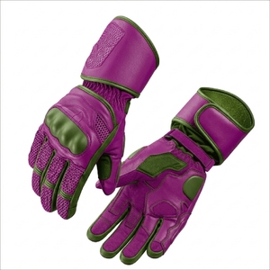 Guantes de Motociclismo de Cuero Perforado, Guantes de Protección para Motocicleta, Guantes de Motocross de Invierno, Regalo para Hombres y Mujeres - Product Image 5