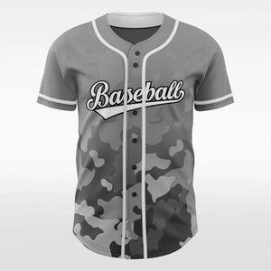 Sublimated Baseball Jersey Breathable Mesh Fabric Lightweight Anti-Bacterial Moisture Wicking Plus Size Short Sports Teams - Product Image 6