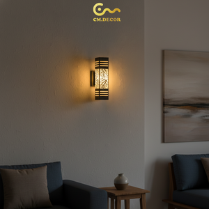 Lámparas de Pared de Acero/Inoxidable CM Decor, Lámpara de Pared LED de Estilo Japonés, Luz Impermeable para Interiores y Exteriores, para el Hogar, Pasillo, Escalera - Product Image 3