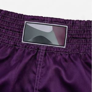 กางเกงมวยไทยสำหรับผู้ชาย ผู้หญิง เด็ก กางเกงคิกบ็อกซิ่ง ชุดฝึกศิลปะการต่อสู้ กางเกงออกกำลังกาย ทนทาน ระบายอากาศได้ดี - Product Image 4