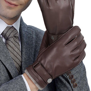 Gants en cuir élégants et respirants pour usage quotidien, de haute qualité, chauds, coupe-vent, à prix abordable - Product Image 1