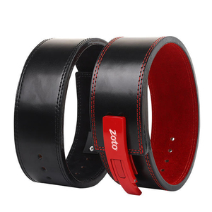 เข็มขัดยกน้ำหนักหนังวัวแท้แบบคันโยก พร้อมโลโก้สั่งทำ อุปกรณ์ฝึกความแข็งแรงสำหรับยกน้ำหนัก ผู้จำหน่ายอุปกรณ์ออกกำลังกาย - Product Image 2