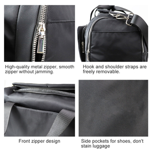 Multifunctional Waterproof Travel Duffel Bag Large Capacity Gym Sports Bag with Shoe Compartment & Shoulder Strap OEM Unisex - Product Image 4