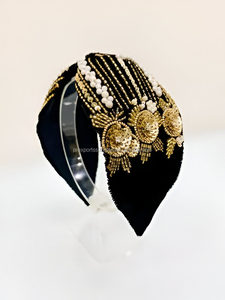 Diademas de Tela Hechas a Mano con Forma de Corazón, Luminosas y Elegantes, Accesorios para el Cabello de Niñas con Nudos para Mujeres en Europa y EE. UU., Tendencia 2025 - Product Image 5