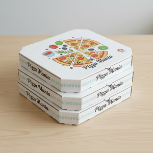 Wholesale Custom Printing Personalized <b>Pizza</b> <b>Box</b> for Food Packaging <b>Pizza</b> <b>Box</b> for Takeaway and Delivery Service - Product Image 1
