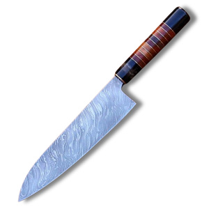 Couteau de cuisine japonais VG10, couteau de chef professionnel, couteau de cuisine en acier inoxydable, outil de découpe, de tranchage et de hachage - Product Image 1