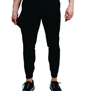 Men's Lightweight 97% Polyester & 3% Spandex Golf Pants Classic Fit Quick Dry Casual <b>Work</b> Dress Black Pants with Solid Pattern - Product Image 3