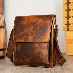 Genuine Leather Crossbody <b>Bag</b> Vintage Custom Logo Handcrafted Sleek Unisex National Winter Messenger <b>Sling</b> <b>Bag</b> Travel Portable - Product Image 5