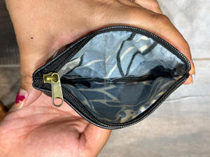 Nouveau personnalisé deux Zip pochette en cuir véritable femmes Mini en cuir véritable personnalisé porte-monnaie petit portefeuille porte-carte de crédit étuis - Product Image 6