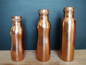 Copper Water Bottle Giftable Lifestyle Drinkware for Corporate Presents Wellness <b>Hampers</b> and Retail Gifting - Product Image 5