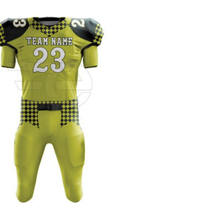 Uniforme de Fútbol Americano Profesional, Tela de Poliéster Resistente con Ajuste Flexible para Movimientos de Alta Velocidad y Comodidad del Jugador - Product Image 2