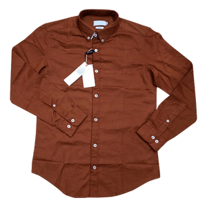 Camisas de tela Oxford 100 algodón para hombre, camisas formales informales de manga larga, moda de verano, 2023 - Product Image 2