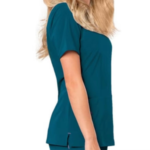 Private Label Custom Long Sleeve Stretchy Plus Size Jogger Fashion Doctor Nurse Uniforms Nursing <b>Scrubs</b> Uniforms Sets for Women - Product Image 4