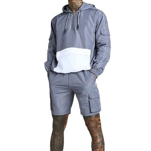 Ensemble veste et short en nylon pour l'aventure en plein air, léger et à séchage rapide, vêtements de sport coupe-vent et short - Product Image 3