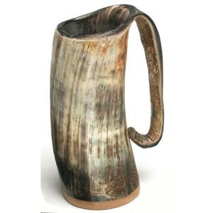 Wholesale Horn Mugs & Glasses Top Selling Natural Crafts Beer Mug Viking Style Table Decorative Horn Mugs Food Contact Safe - Product Image 4