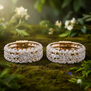 Sparkling Crystal Bracelets & <b>Bangles</b> <b>Set</b> 10575632PK_2.6 for Wedding & Festive Wear - Product Image 3