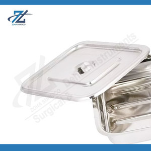 Plateau d'instruments chirurgicaux en acier inoxydable, manuel, industriel, tailles et couleurs personnalisables, ensemble d'instruments pour clinique - Product Image 5