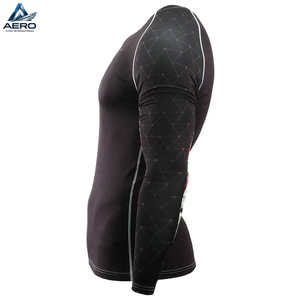 Rashguard de Manga Larga para MMA y BJJ con Diseño Personalizado, de la Mejor Calidad, para Entrenamiento Físico Masculino, de Secado Rápido, para Adultos - Product Image 4