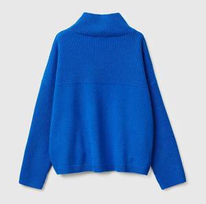 Suéter de Punto para Mujer Estilo Hip-Hop - Jersey Holgado de Invierno - Sudadera Urbana Femenina de Color Sólido y Transpirable - Product Image 5