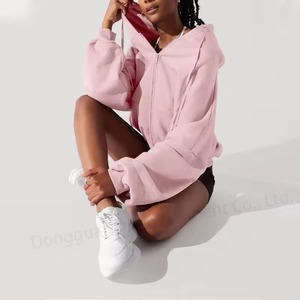 Conjunto Deportivo de 2 Piezas para Mujer, Otoño-Invierno, con Capucha y Logotipo Frontal - Product Image 4