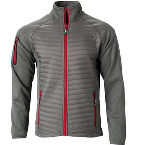 Veste d'hiver matelassée pour homme avec logo personnalisé, livraison rapide, coupe-vent décontracté à capuche avec fermeture éclair pour l'extérieur - Product Image 1