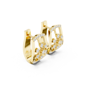 Pinkchew Jewels ต่างหูแบบห้อยประดับพลอยเทียม10K - Product Image 3