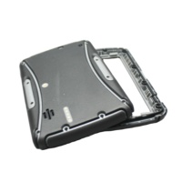 Service de moulage par injection sur mesure pour boîtiers de smartphones à parois fines, en ABS/PC, avec nervures internes, fixation par clips, pièces de précision
