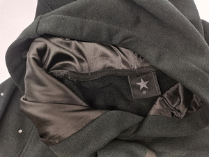 Sudadera con Capucha Personalizada con Logotipo, Estilo Urbano, para Hombre, con Pedrería, 100% Algodón, Vintage, con Estampado de Pedrería - Product Image 5