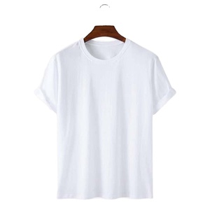 T-shirts décontractés respirants à manches courtes pour hommes, coupe classique, en tissu polyester/coton, design personnalisé, tendance 2026, Pakistan - Product Image 5