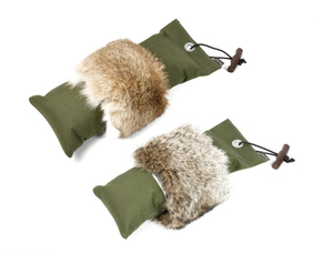Sifflet de chasse recouvert de fourrure avec poignée en corde, accessoire de chasse portable, utilisation en extérieur, toutes saisons - Product Image 5