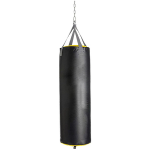Saco de Boxeo Transpirable de PU Negro con Ribete Amarillo, Diseño Ligero para Adultos, Set Combinado 2026 - Product Image 5