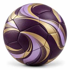 Ballon de football ESTRELLA INTERNATIONAL EI-FB-0007 Taille 5 en PU, cousu à la machine, léger (0,4-0,45 kg), durable pour l'intérieur et l'extérieur - Product Image 2