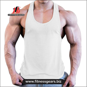 JUST FITNESS GEARS Camiseta Deportiva de Tirantes para Hombre, Diseño Personalizado, Tejido Transpirable 100% Poliéster, Ajuste Musculoso, para Gimnasio y Fitness - Product Image 2