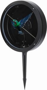มิสยู พัดลมโฮโลแกรม 3 มิติ ขนาด 9.1 นิ้ว, ไฟสนามกันน้ำ, ไฟตกแต่งภูมิทัศน์ LED สำหรับภายนอก, ควบคุมผ่าน WiFi และแอปพลิเคชัน, เสียงบลูทูธ, รีโมท - Product Image 1