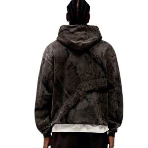 Sudaderas con Capucha de Camuflaje Extra Grandes Personalizadas para Hombre, Sudadera de Forro Polar con Logotipo Personalizado, Fabricante de Marca Privada al por Mayor en EE. UU. - Product Image 5