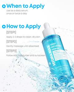 NINELESS HYDRA-MAX Sérum de Infusión Profunda 50ml, Sérum Coreano para el Cuidado de la Piel, Esencia con Ácido Hialurónico - Product Image 6