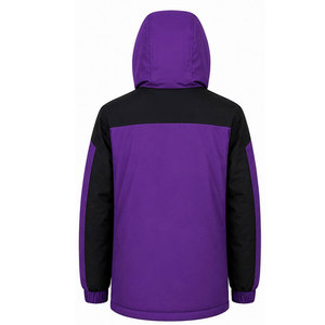 Veste parka tactique pour homme d'hiver, avec tissu en polyester durable, capuche coupe-vent, isolation épaisse et coutures renforcées - Product Image 2