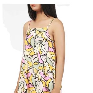 Wholesale <b>Summer</b> Woven Sleeveless Square Collar Lace <b>Decoration</b> Women's Blouses Elegant Long Wrinkled From Bangladesh - Product Image 1