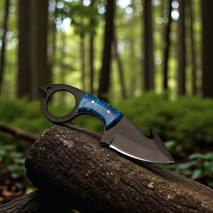 Couteau à poisson forgé à la main, lame en acier à haute teneur en carbone avec revêtement en poudre - Product Image 1