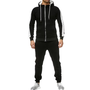 Conjunto Deportivo de Talla Grande para Hombre, Chaqueta y Pantalones, Ropa Deportiva Informal para Gimnasio y Fitness - Product Image 2