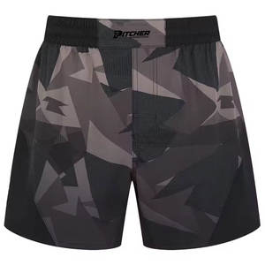 Shorts Ligeros de MMA Diseñados para Máxima Flexibilidad, Tela de Secado Rápido, Ideales para Entrenamiento de Grappling y Ejercicios en el Gimnasio - Product Image 1