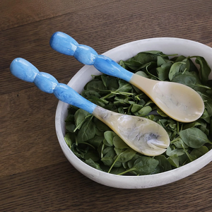 Resin Salad <b>Servers</b> & Spoons FAIZA CRAFT Brand Dishwasher Safe Microwave & Oven Safe Bulk Wholesale From India - Product Image 6