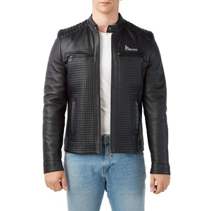 Chaqueta de Motocicleta de Cuero Genuino 2026, Nueva Moda, Manga Larga, Chaqueta de Invierno para Motociclismo y Automovilismo - Product Image 1