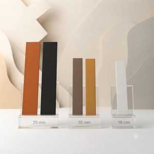 Premium Rigid PVC Corner Profile <b>Plastic</b> L Shape Corner Trim <b>Edge</b> Protector for Wall Panel Furniture Interior Decoration Custom - Product Image 2