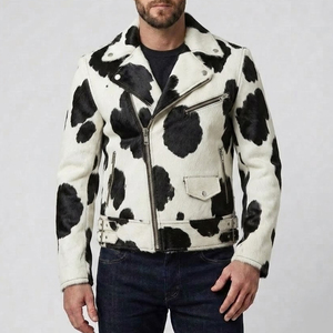 Premium Quality Finished Sheep Skin <b>Leather</b> Windproof Waterproof Eco-Friendly Breathable Hair on <b>Leather</b> <b>Jackets</b> - Product Image 1